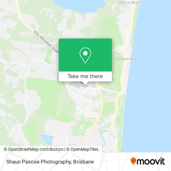 Shaun Pascoe Photography map