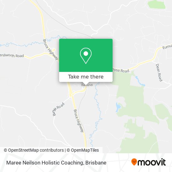 Maree Neilson Holistic Coaching map