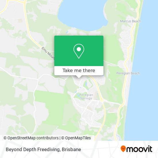 Beyond Depth Freediving map