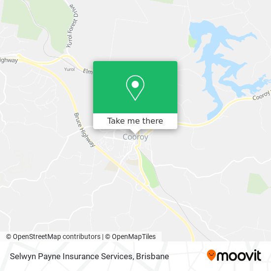 Mapa Selwyn Payne Insurance Services