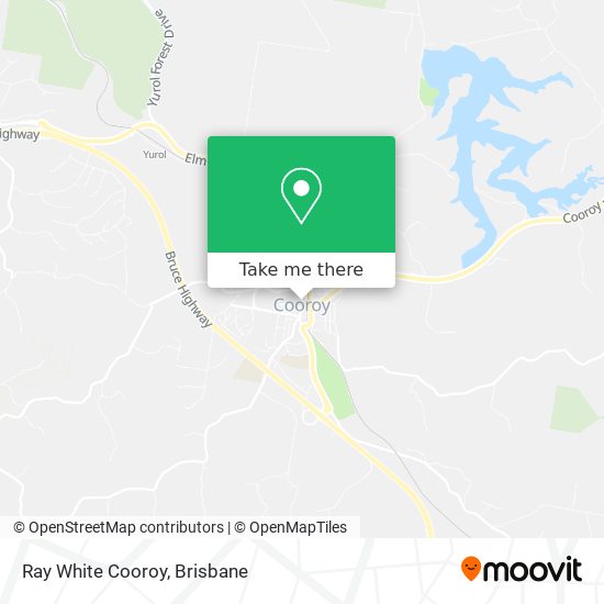 Ray White Cooroy map