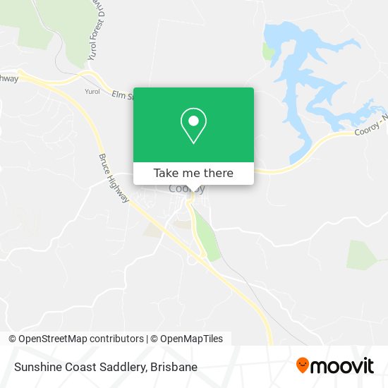 Sunshine Coast Saddlery map