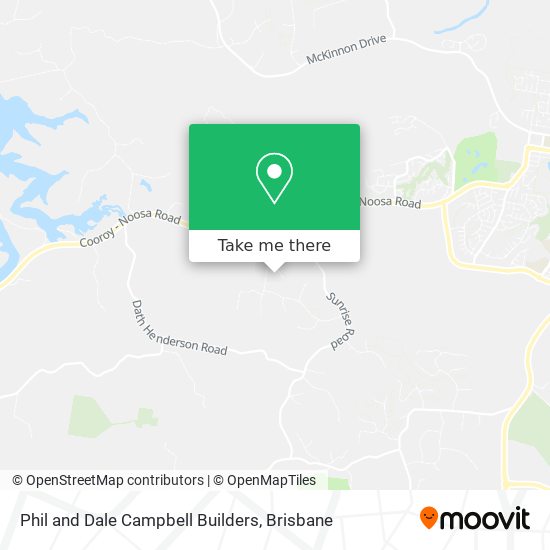 Phil and Dale Campbell Builders map
