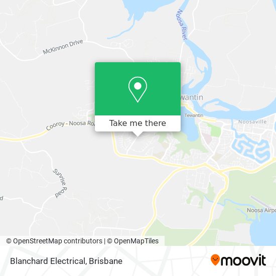 Blanchard Electrical map
