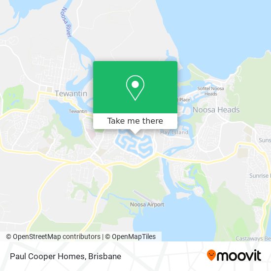 Paul Cooper Homes map