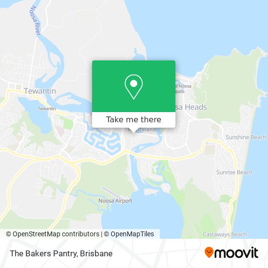The Bakers Pantry map