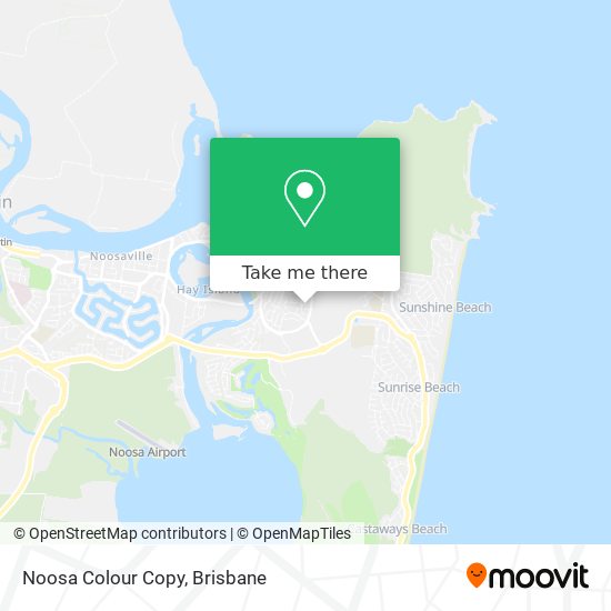 Noosa Colour Copy map