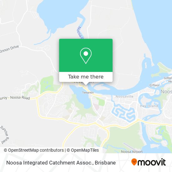 Noosa Integrated Catchment Assoc. map