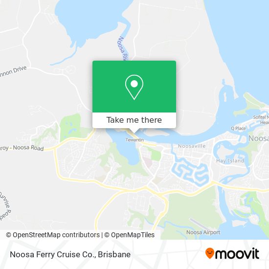 Noosa Ferry Cruise Co. map