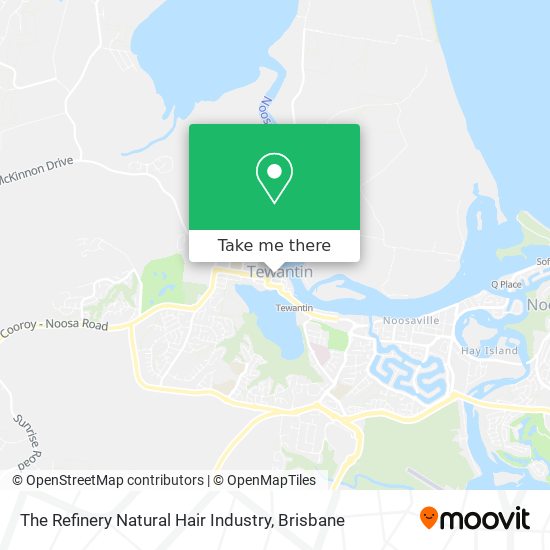 The Refinery Natural Hair Industry map
