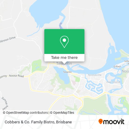 Cobbers & Co. Family Bistro map