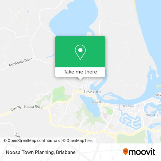 Noosa Town Planning map