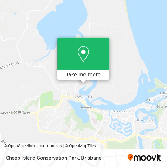 Sheep Island Conservation Park map
