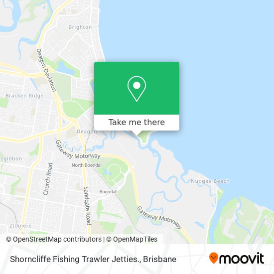 Shorncliffe Fishing Trawler Jetties. map