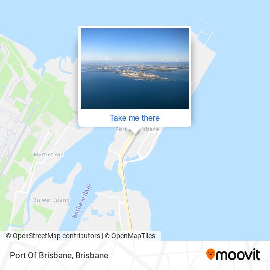 Port Of Brisbane map