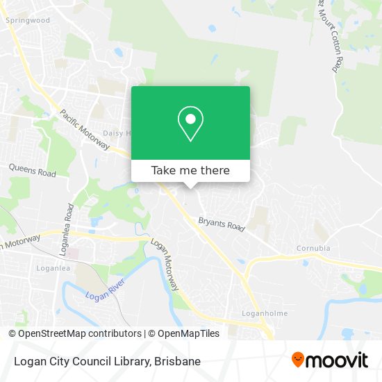 Logan City Council Library map