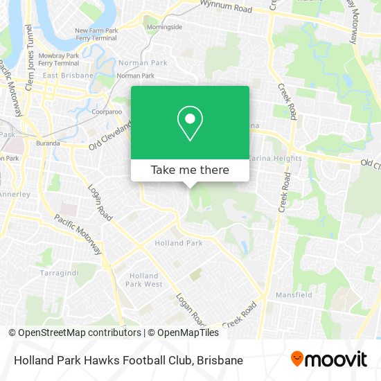 Holland Park Hawks Football Club map