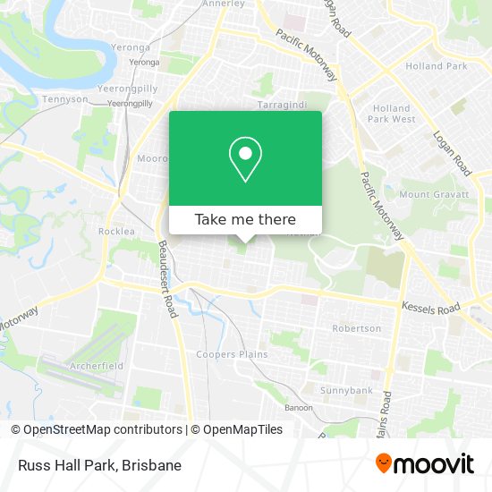 Russ Hall Park map