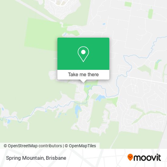 Spring Mountain map