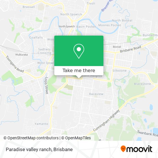 Paradise valley ranch map