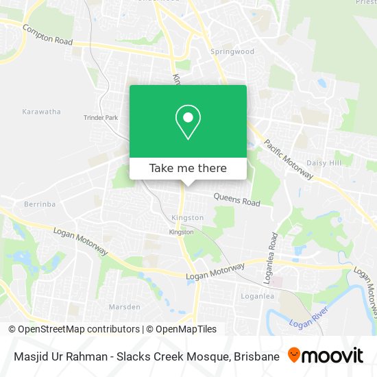 Masjid Ur Rahman - Slacks Creek Mosque map