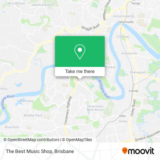 The Best Music Shop map