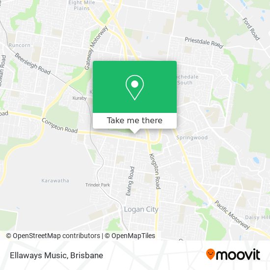 Ellaways Music map