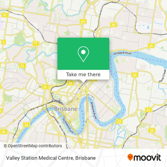Valley Station Medical Centre map