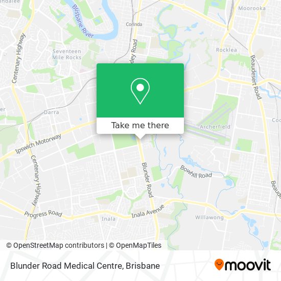 Blunder Road Medical Centre map