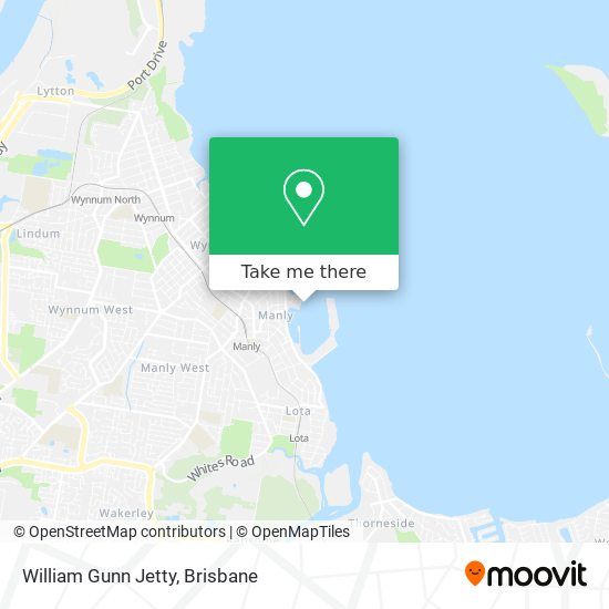 William Gunn Jetty map