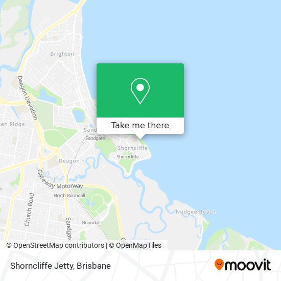 Shorncliffe Jetty map