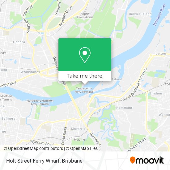 Holt Street Ferry Wharf map