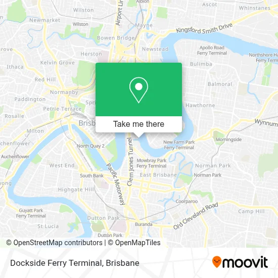 Mapa Dockside Ferry Terminal