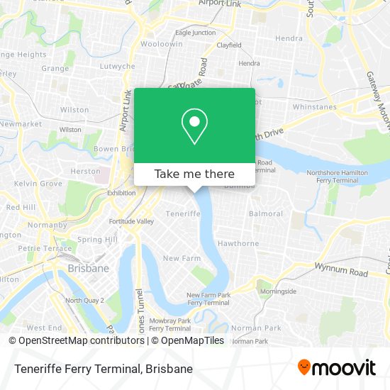 Mapa Teneriffe Ferry Terminal