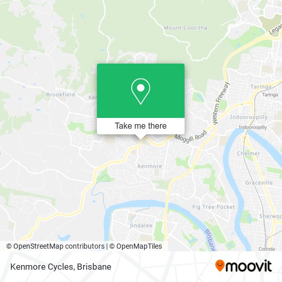 Kenmore Cycles map