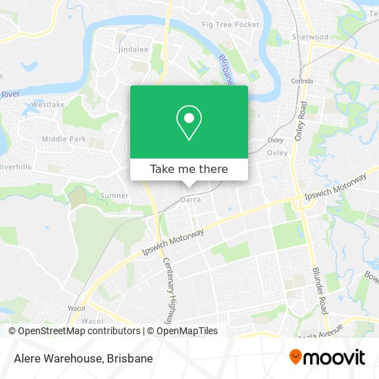 Alere Warehouse map