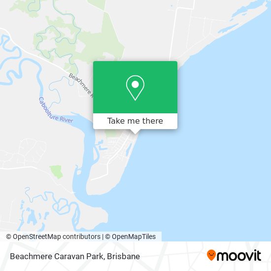 Beachmere Caravan Park map