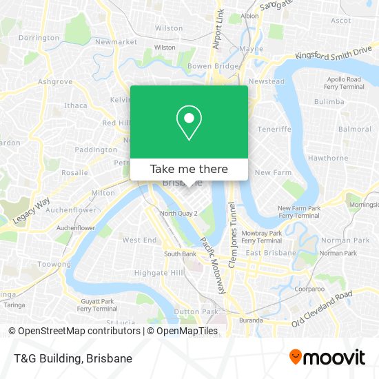 T&G Building map