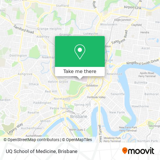 UQ School of Medicine map