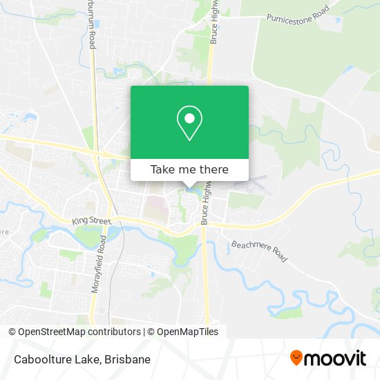 Caboolture Lake map