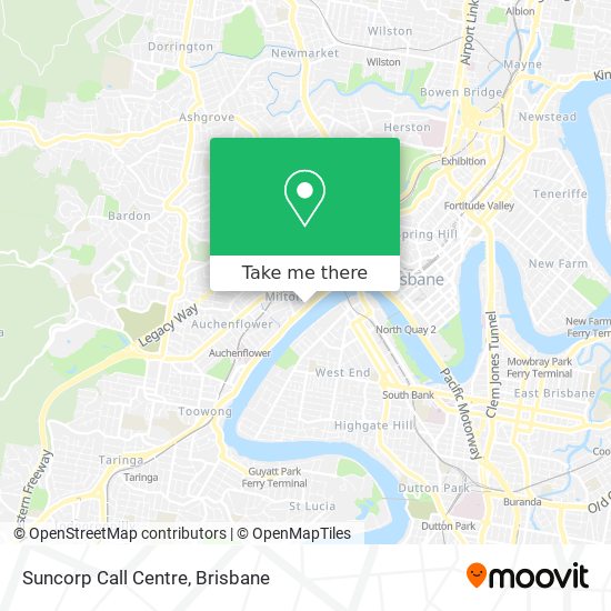 Suncorp Call Centre map