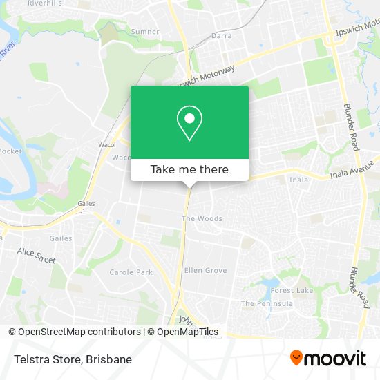 Telstra Store map