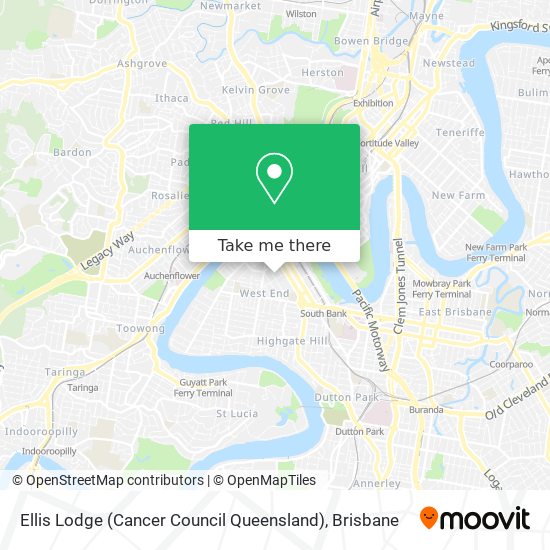 How To Get To Ellis Lodge Cancer Council Queensland In South Brisbane By Bus Or Train Moovit