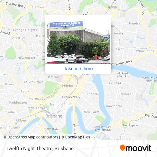 Twelfth Night Theatre map