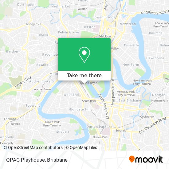 QPAC Playhouse map