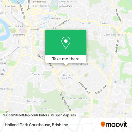 Holland Park Courthouse map