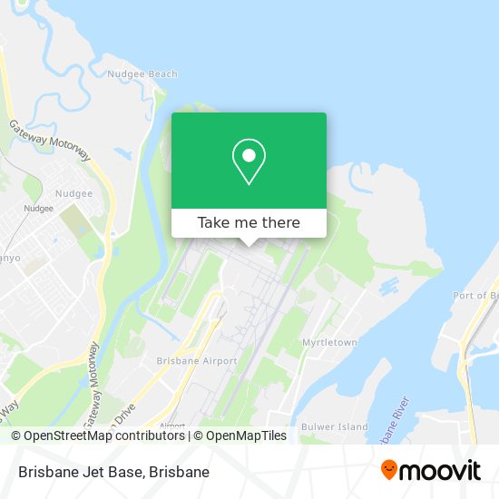 Brisbane Jet Base map