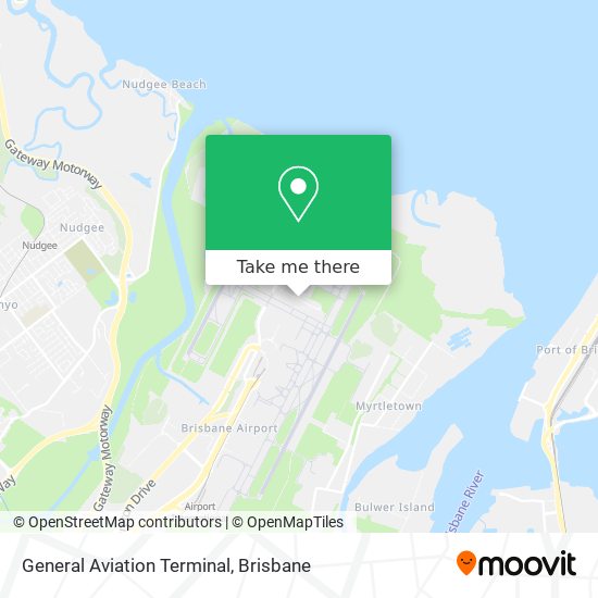 General Aviation Terminal map