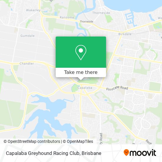 Capalaba Greyhound Racing Club map