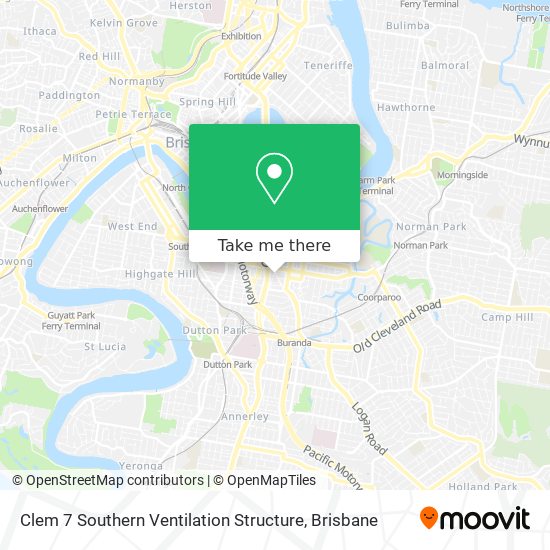 Clem 7 Southern Ventilation Structure map